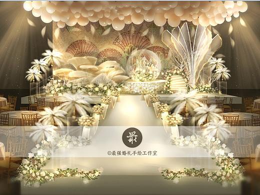 最强婚礼手绘-sai步骤解析