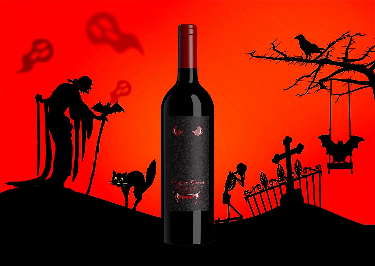 红酒包装设计之万圣节主题创意之惊悚系列