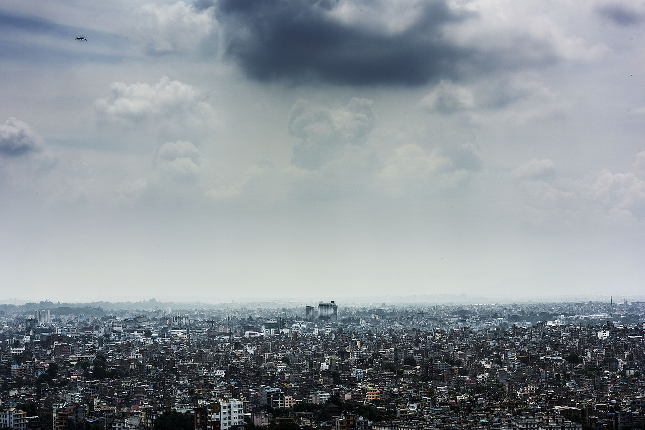 一路飞到尼泊尔