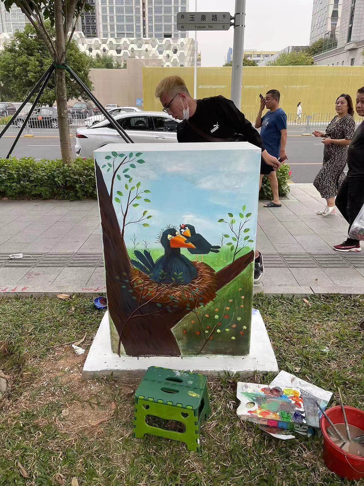 城市电表箱美化