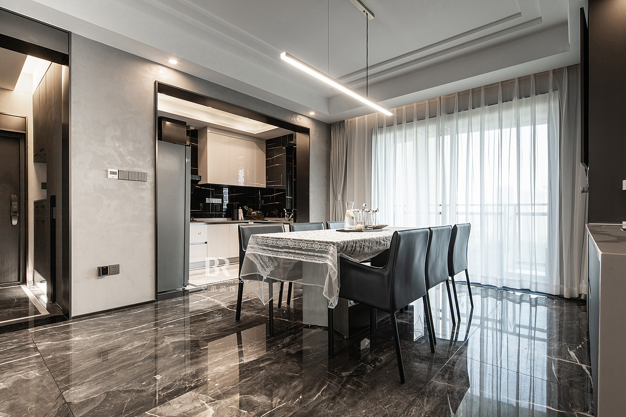 雅居乐御宾府装修设计案例,兄弟装饰大渡口店