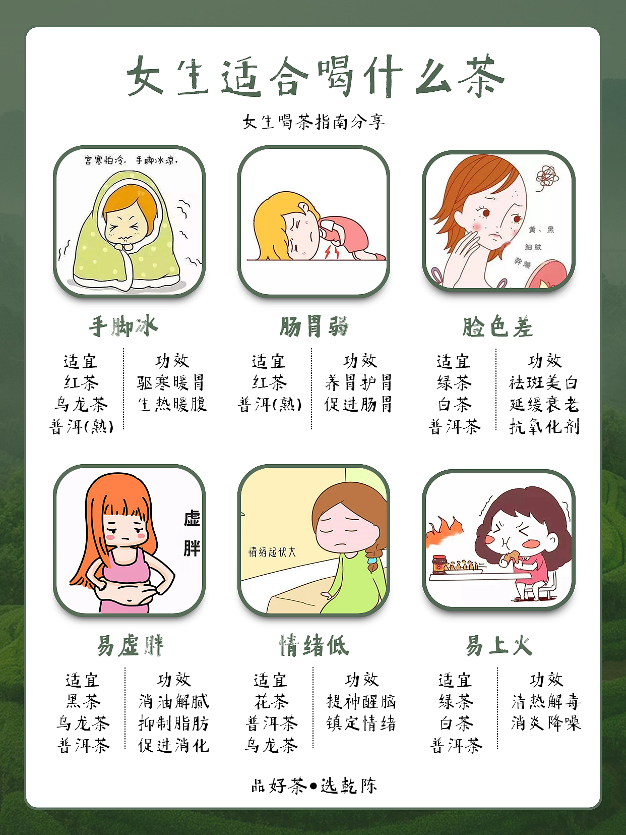 女生喝茶指南,享受养生之旅