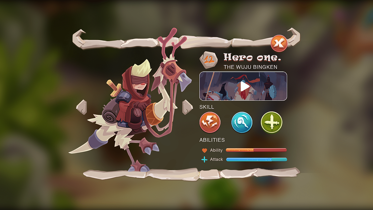 HUNTER练习UI设计（图ZODE1MjU1NTI=） - 游戏UI - 站酷设计师aa921106原创素材 - 站酷ZCOOL