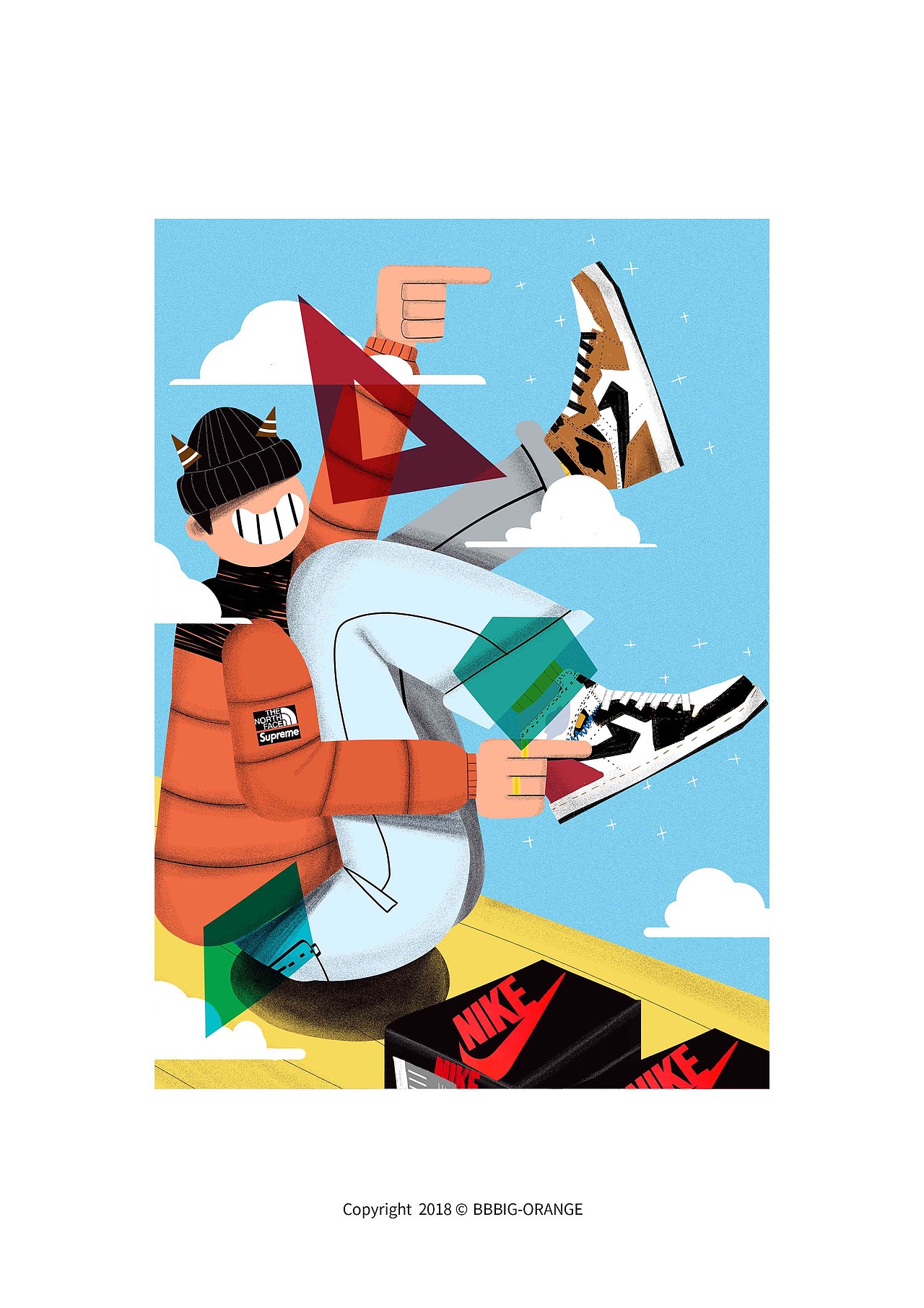 多笑笑就会忘记哭泣