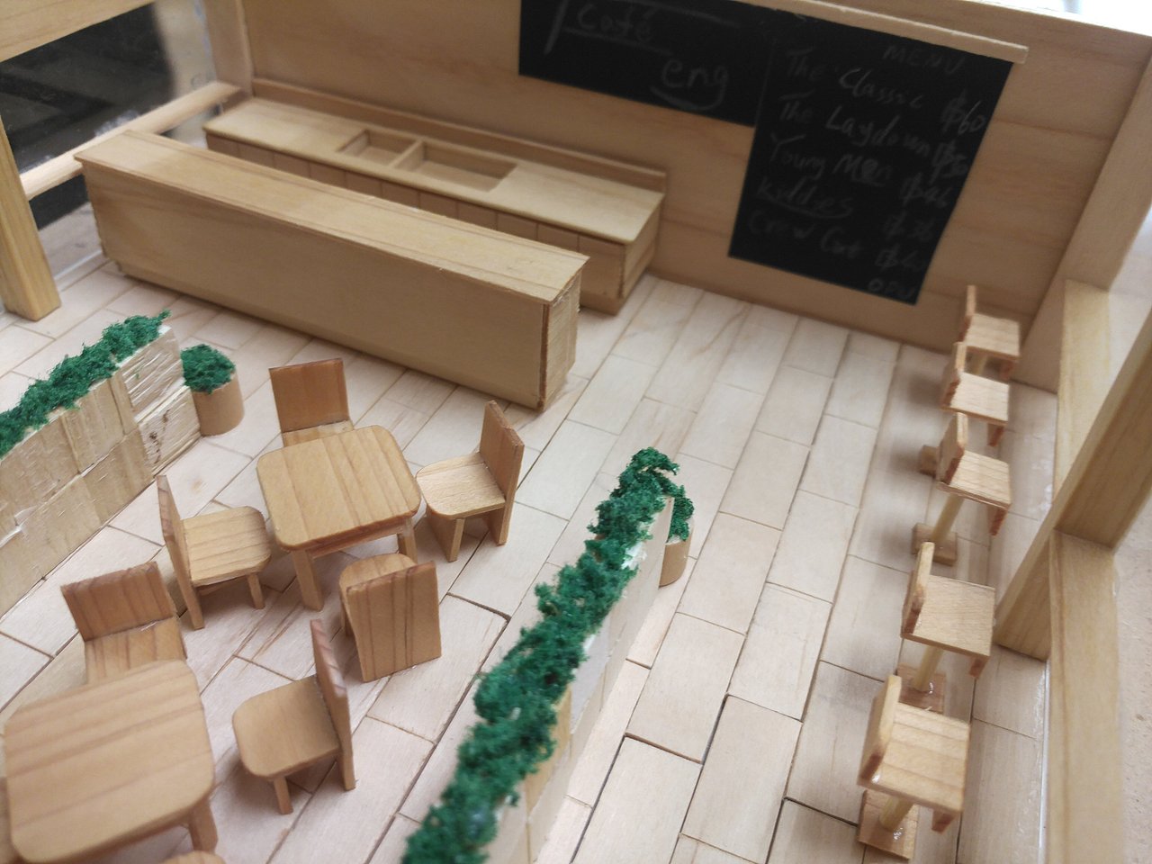 【手工】实木制咖啡厅（图ZMTM1MDIyNjcy） - 其他手工艺 - 站酷设计师笑熬浆糊741原创素材 - 站酷ZCOOL