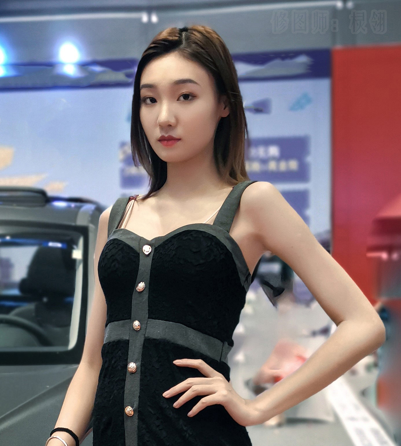 车展美女车模|摄影|人像摄影|棂翎_原创作品-站酷zcool