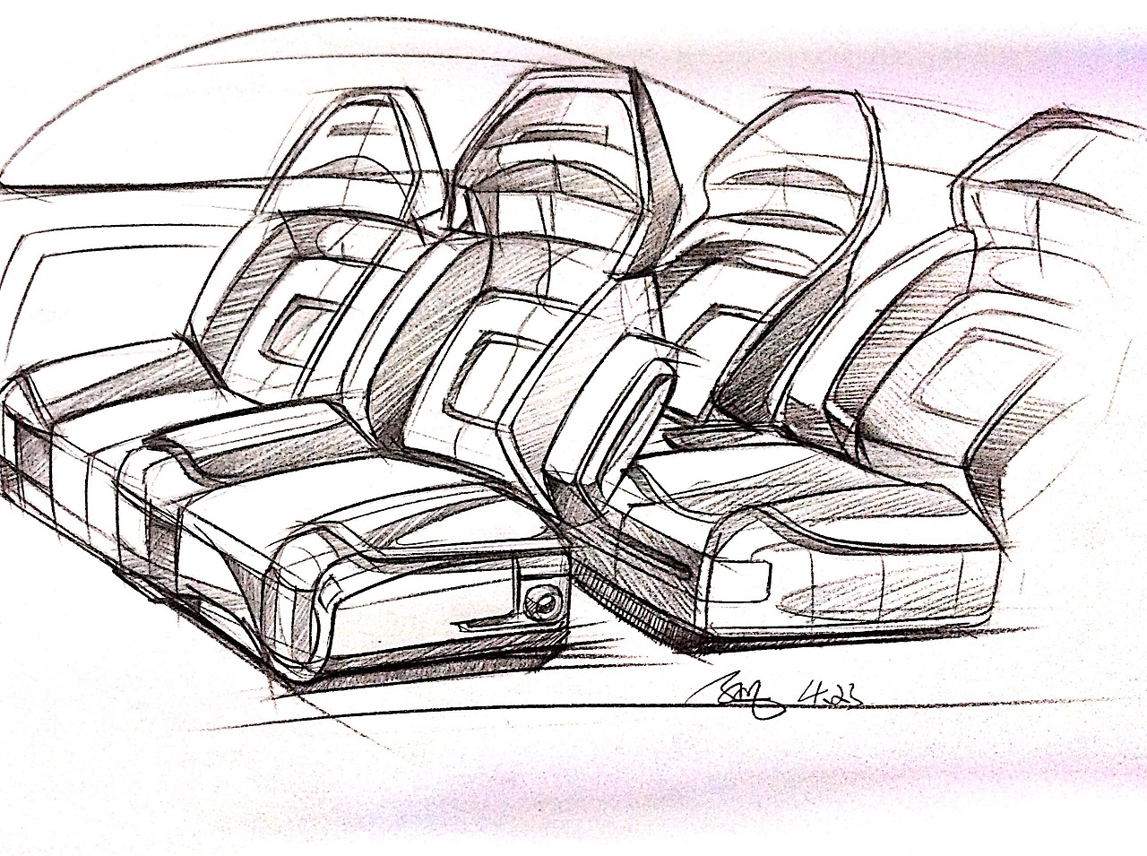 工業(yè)設(shè)計手繪-每日一畫（圖ZNTQ2ODA5MDQ=） - 生活用品 - 站酷設(shè)計師SUNFANDESIGN原創(chuàng)素材 - 站酷ZCOOL