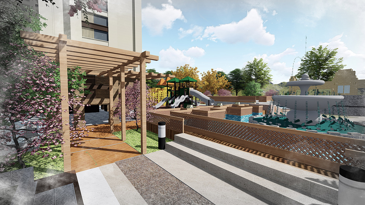 景观作业|空间|景观设计|宇杰design_原创作品-站酷zcool