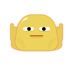 微信表情-捏捏小黄脸