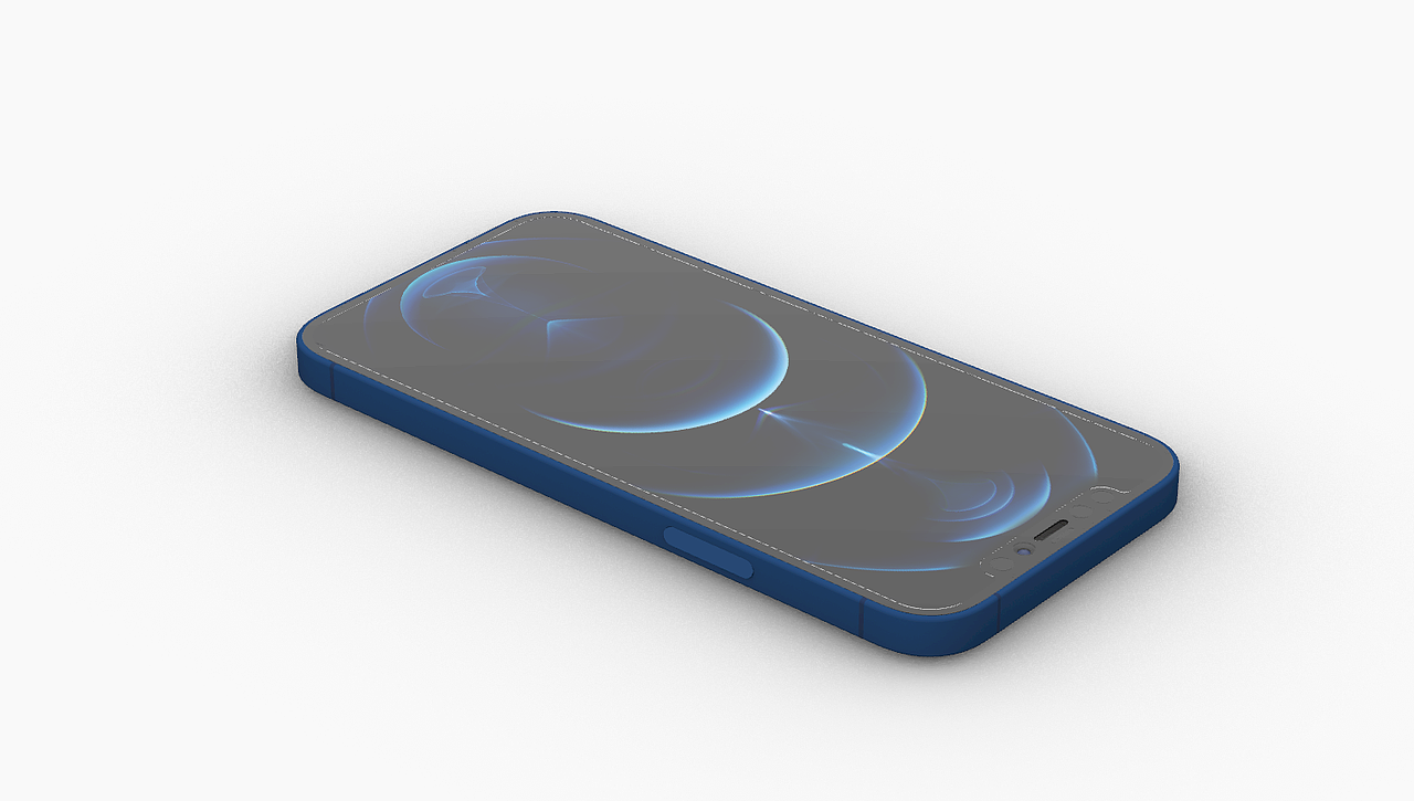 iphone12 pro手机1：1高质量精细3D模型 犀牛模型（图ZMjI5MjcyMjI0） - 其他三维 - 站酷设计师198精品3D模型原创素材 - 站酷ZCOOL