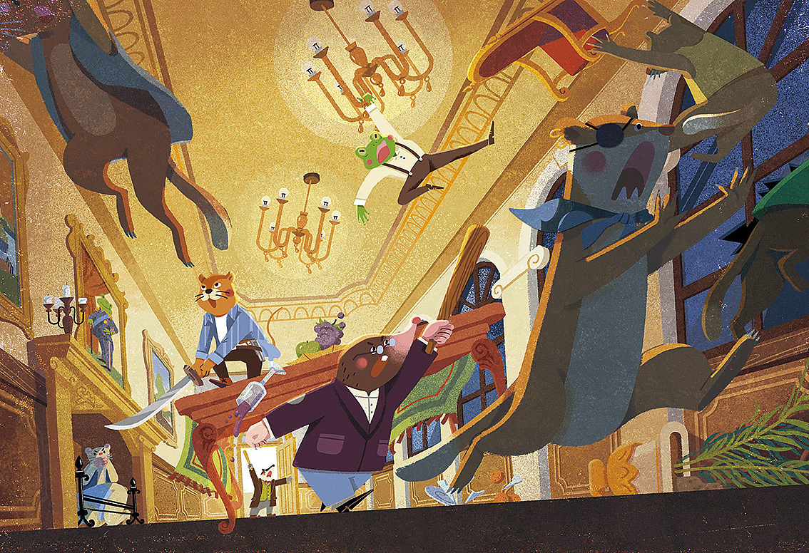 柳林风声插图创作全纪录