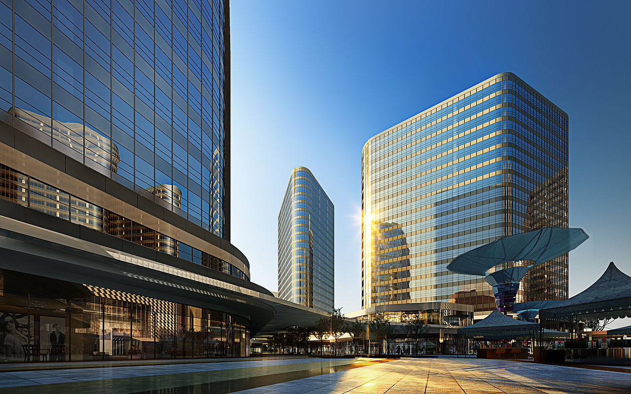 建筑大厦大楼背景大图BANNER图公司简介背景