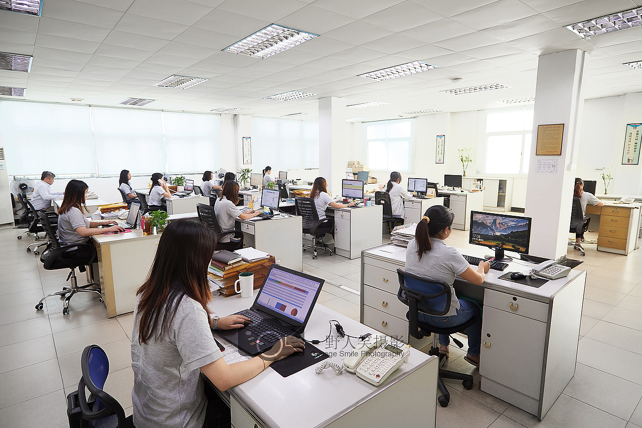 电子通讯公司办公室摄影东莞工厂企业宣传上门拍摄