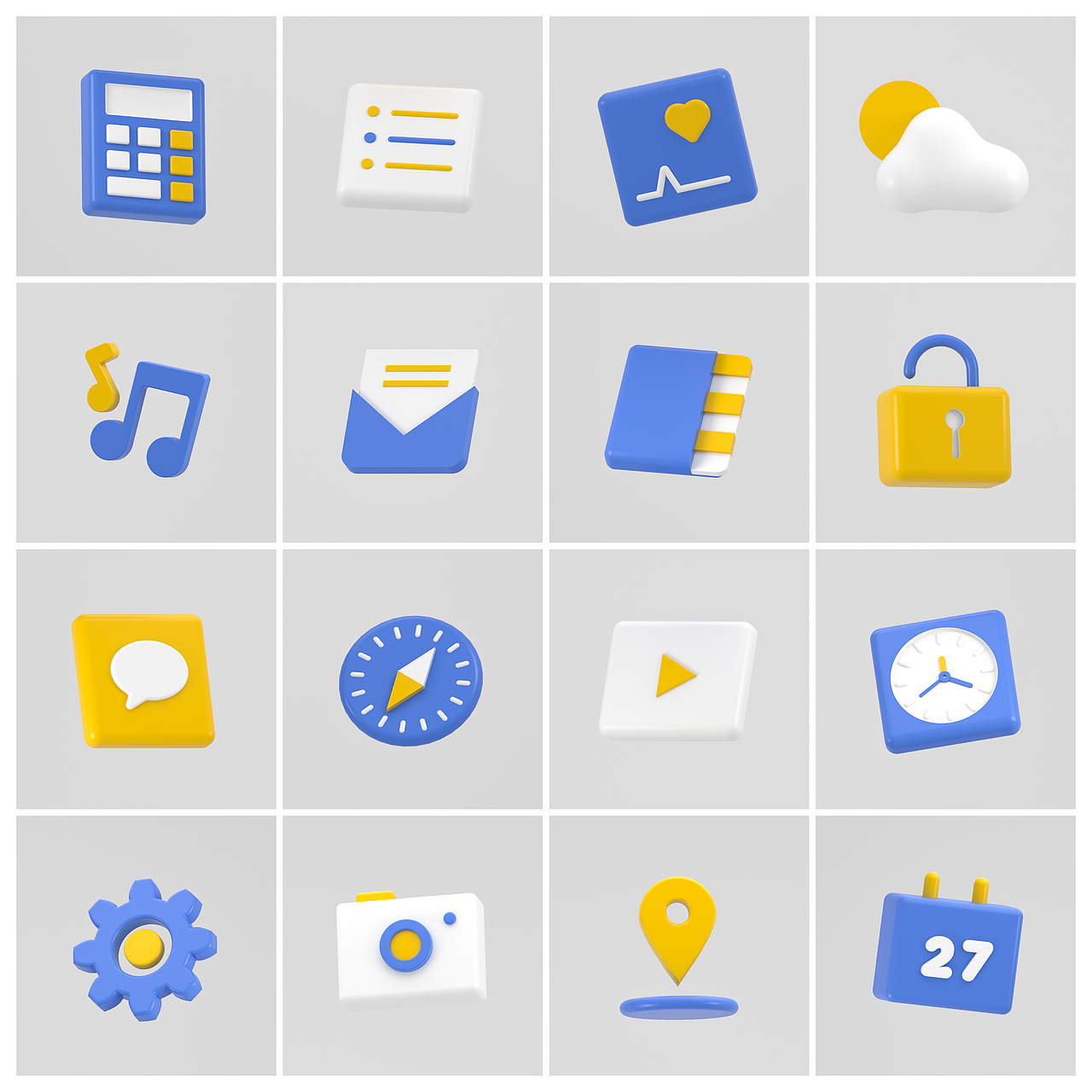 3dos系统图标icon