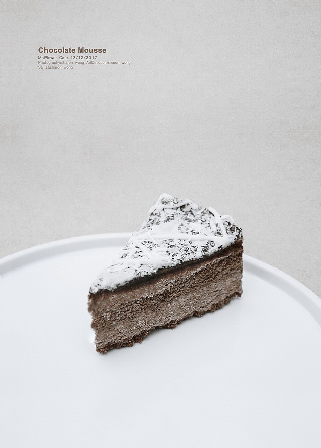 花吃咖啡馆甜品拍摄