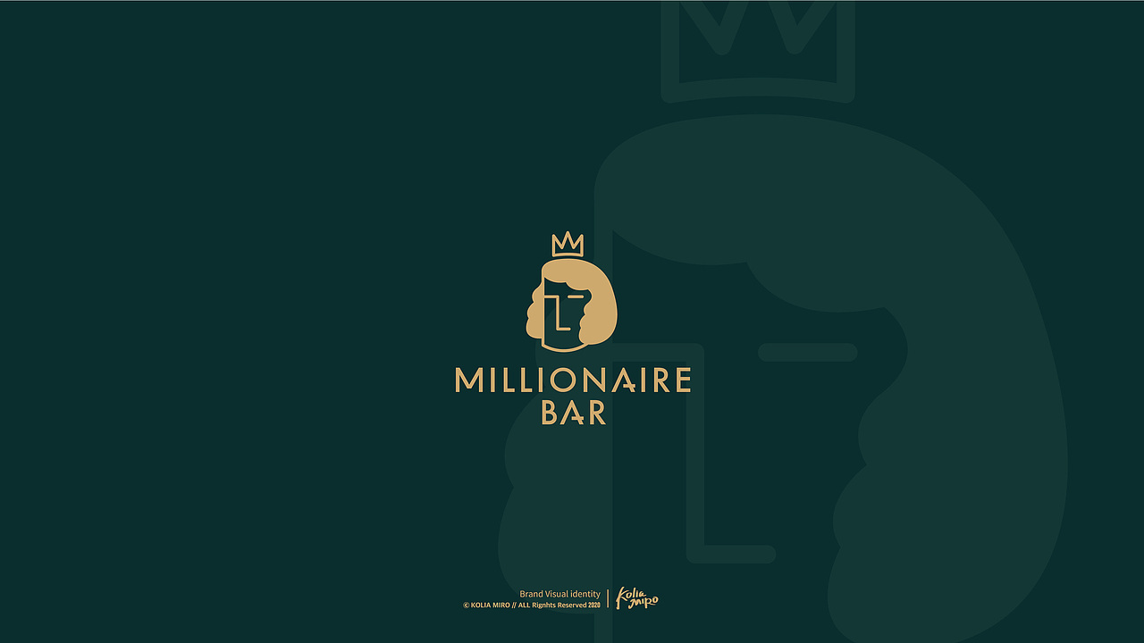 millionairebar酒吧品牌vi设计