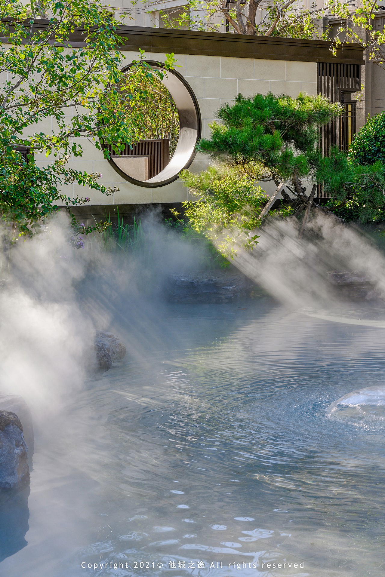 『建筑空间摄影』中海 · 丽春湖墅景观示范区（图ZMjcxMTMxMTM2） - 环境/建筑摄影 - 站酷设计师建筑空间摄影纪尧原创素材 - 站酷ZCOOL