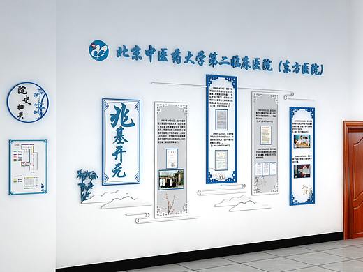 北京中医药大学东方医院展板