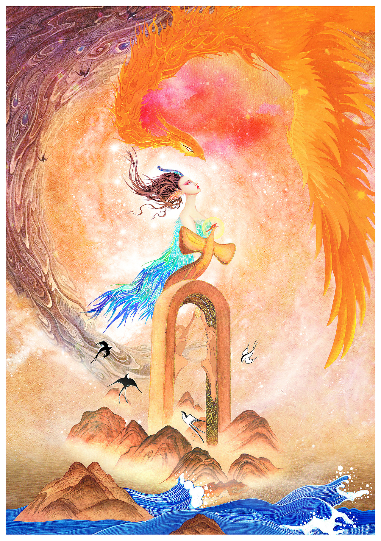 手绘宁夏|插画|商业插画|wszqg084729_原创作品-站酷zcool