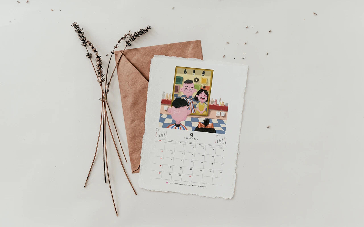 原创插画|LAC&YUYUAN的日常系列