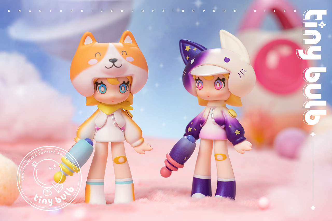 盲盒拍摄 潮玩拍摄 创意实景拍摄 | zoe宇宙漫游系列