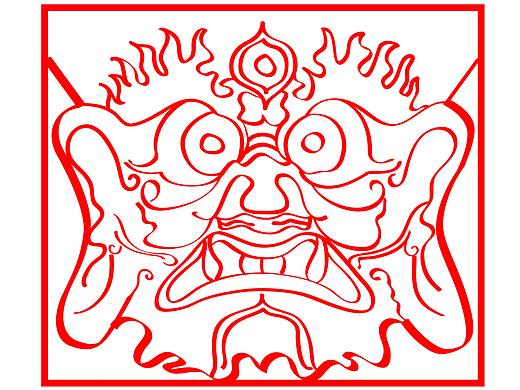 藏传系列（线稿）-1