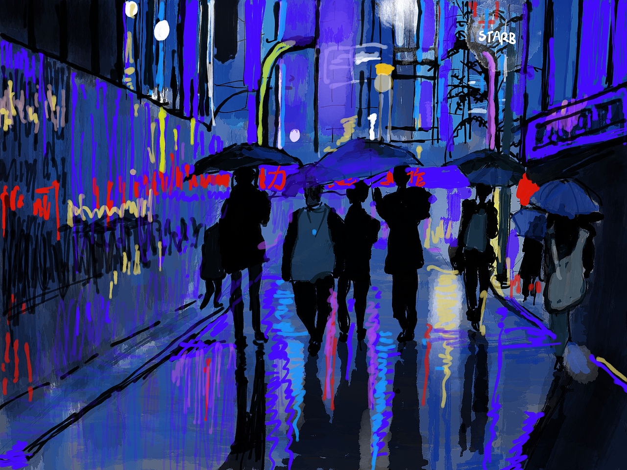 sketches 手绘插画