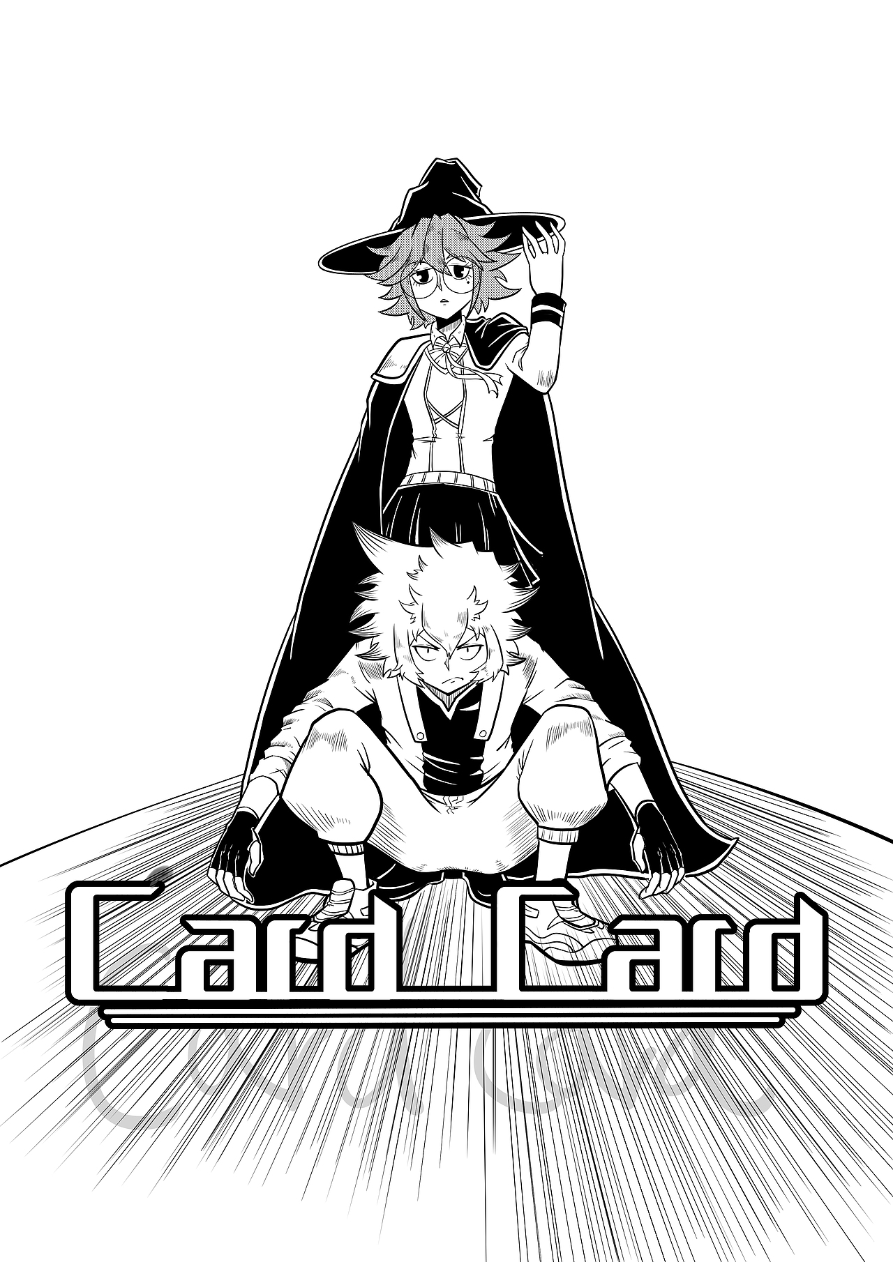 Card Card（图ZMjA4NDQ3MzYw） - 中/长篇漫画 - 站酷设计师没有漫的漫画原创素材 - 站酷ZCOOL