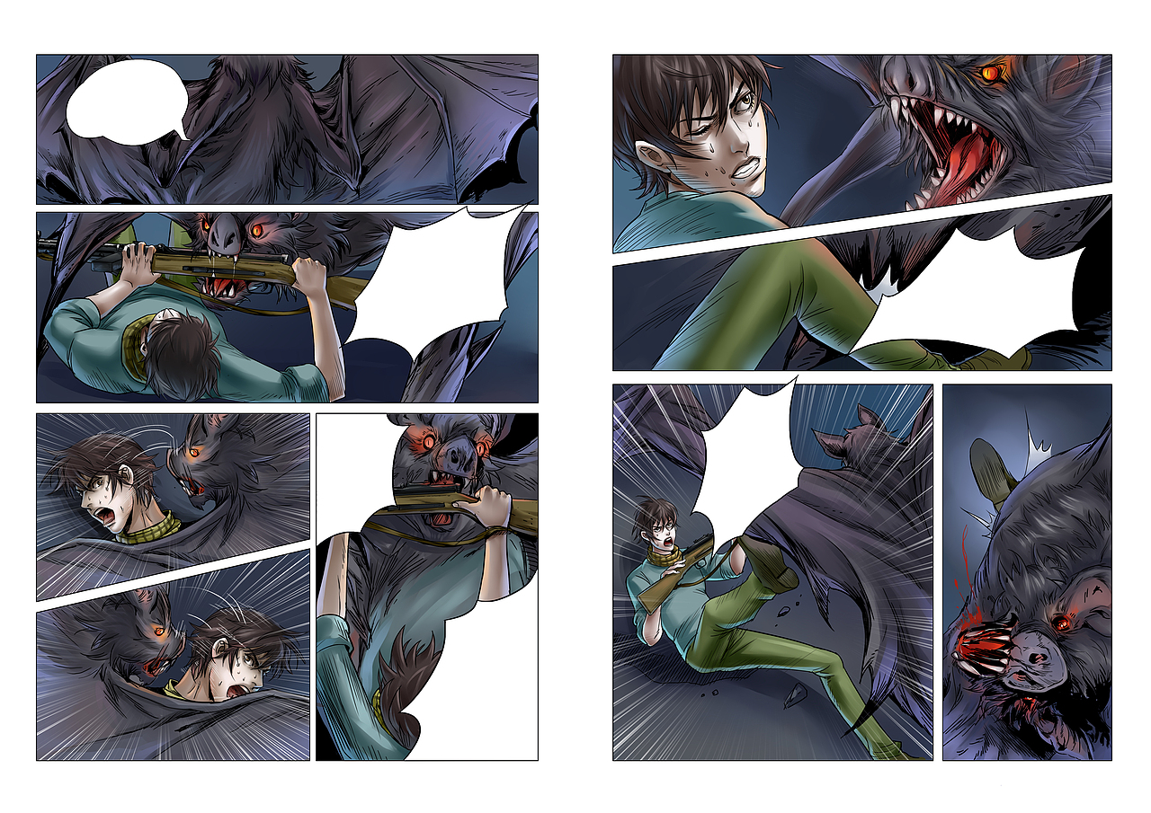 《鬼吹灯》漫画版(图ZODg3NjY0MDA=) - 中/长篇漫画 - 站酷设计师董绍华原创素材 - 站酷ZCOOL