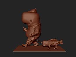 二維變?nèi)S-鯨魚(yú)練習(xí)