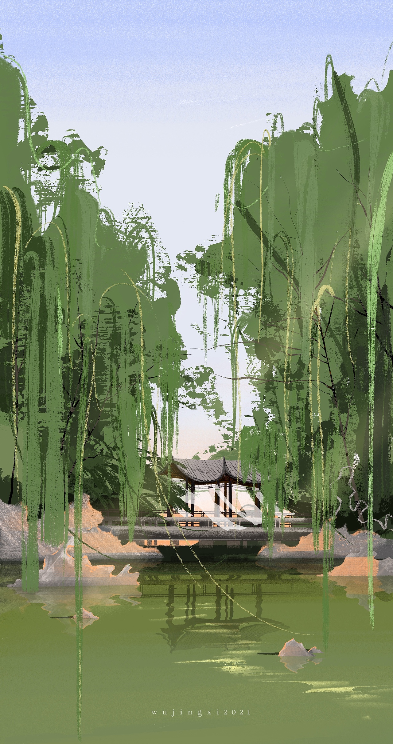 春日踏青/四月天