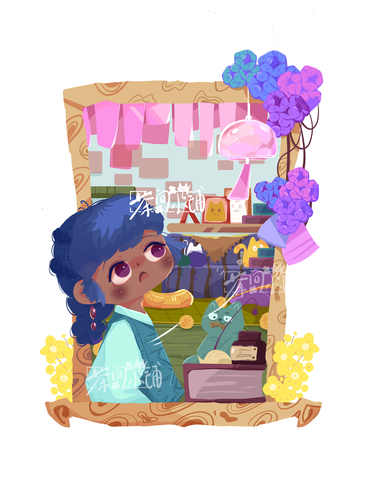 小插画组图（图ZMzgxODQyMjA0） - 儿童插画 - 站酷设计师青卷原创素材 - 站酷ZCOOL