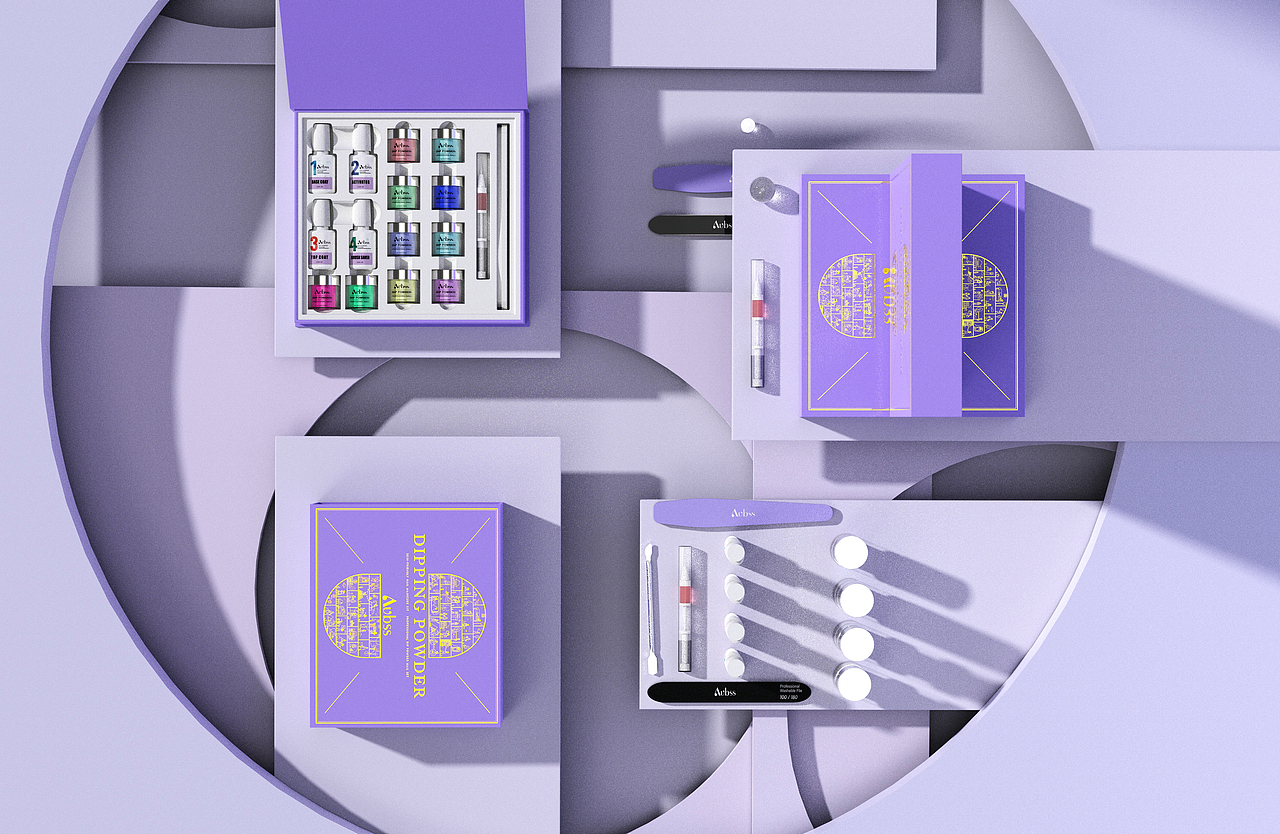 美甲类品牌包装