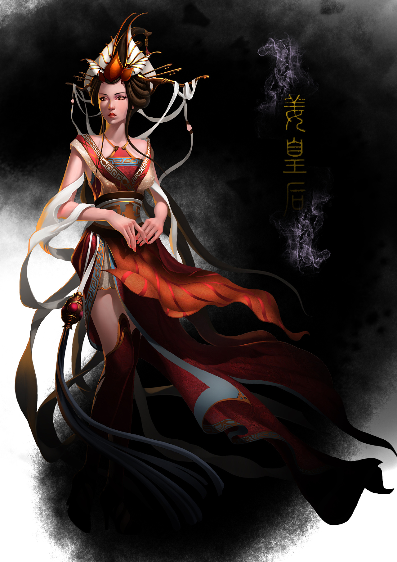 水墨封神联盟|插画|游戏原画|梦牵魂 - 原创作品 - 站酷 (zcool)