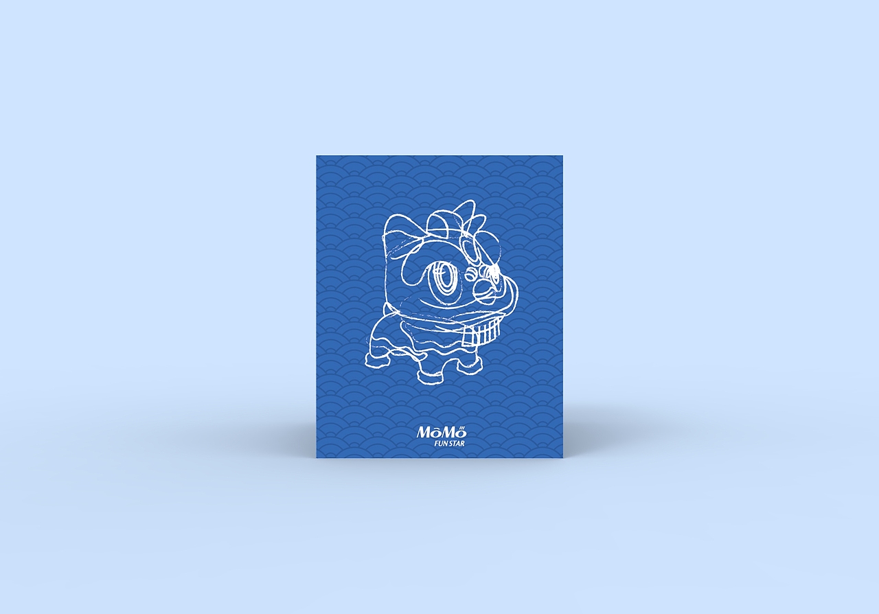 舞狮盲盒包装设计