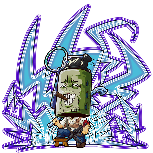 手榴弹主题的一组角色（图ZMTE2NzIyMDA=） - 艺术插画 - 站酷设计师Jokan原创素材 - 站酷ZCOOL