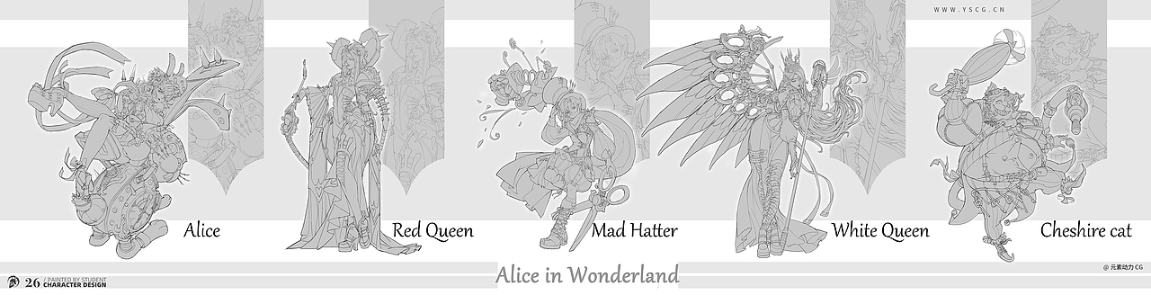 元素动力 | 学员角色设计小稿作业（图ZMjM3NDc3OTA0） - 创作习作 - 站酷设计师元素动力CG原创素材 - 站酷ZCOOL