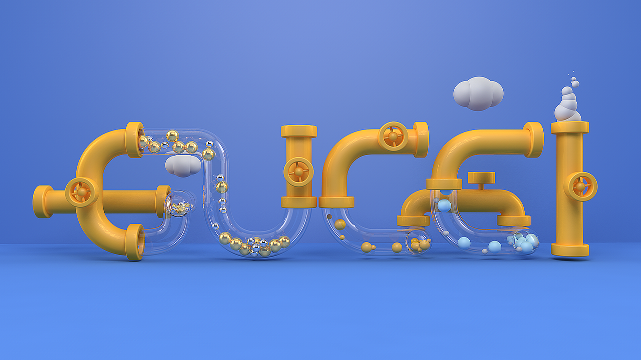 Gucci字母动画练习（图ZMjYxNjcwNzU2） - 其他三维 - 站酷设计师Lester木子原创素材 - 站酷ZCOOL
