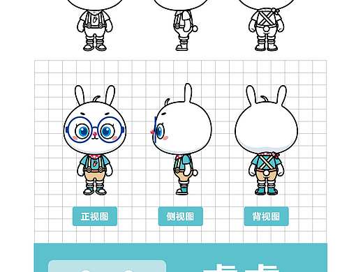 小兔子睿睿IP形象