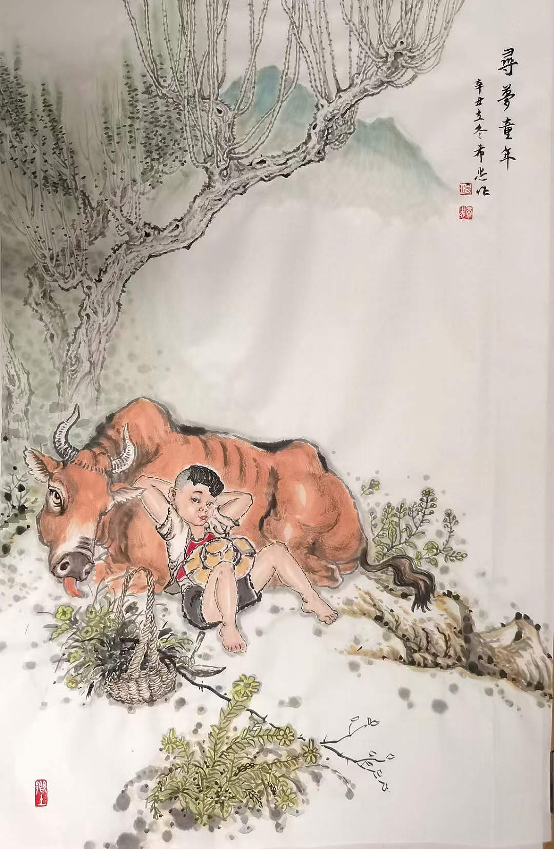 画家汤希忠作品欣赏