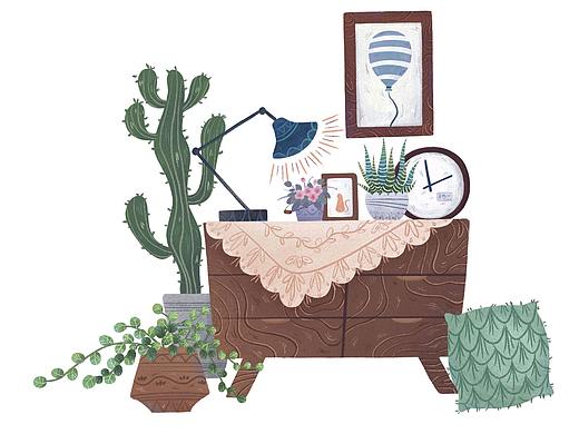 一些小静物插画