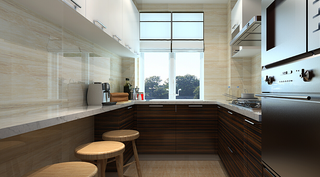 贵阳美的·林城装修案例,简欧风格效果图,美的林城装修报价,美的林城装修公司哪家好!