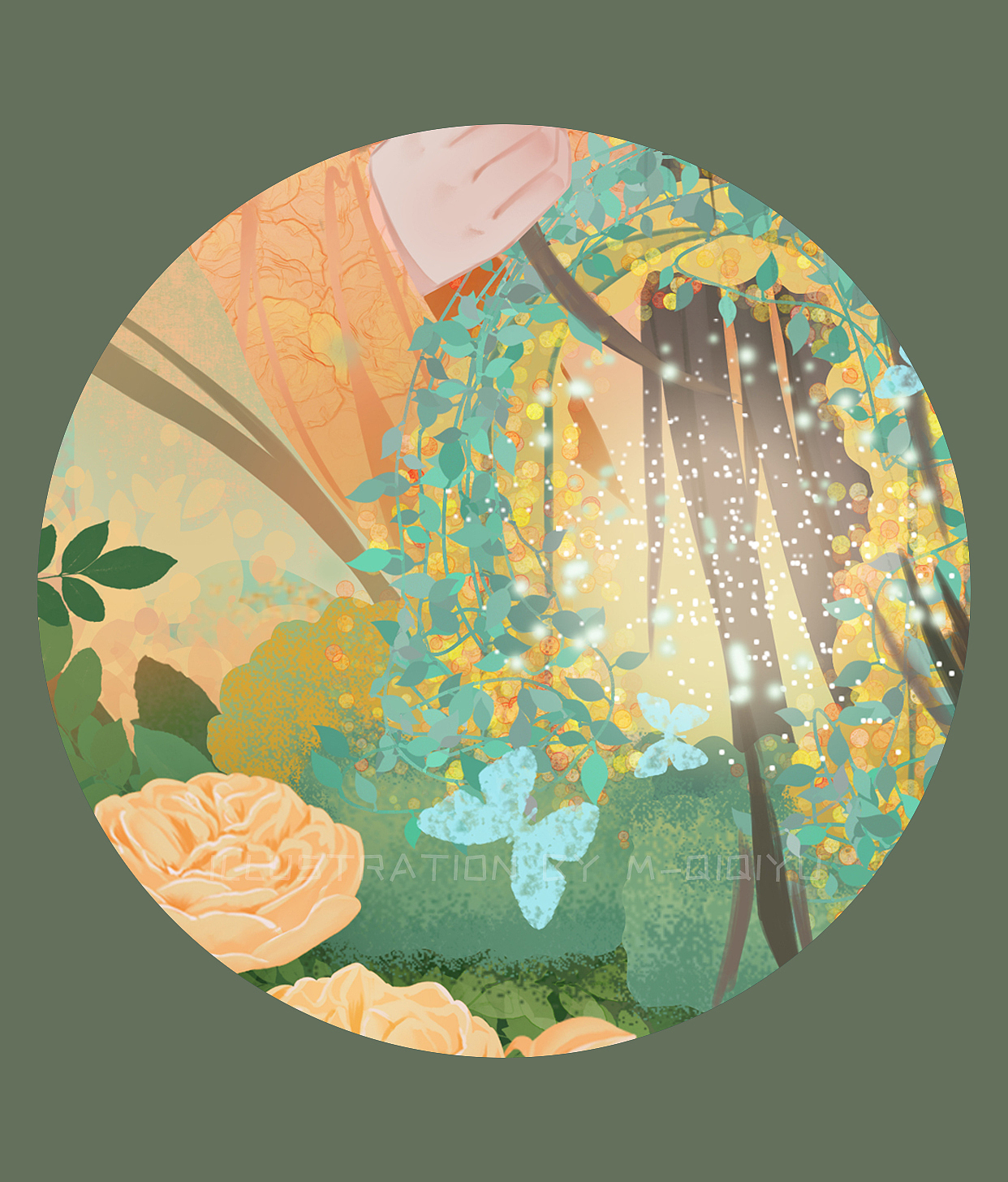 二十四节气 立夏（图ZMjUxNjgyNDY4） - 商业插画 - 站酷设计师M_七七YU原创素材 - 站酷ZCOOL