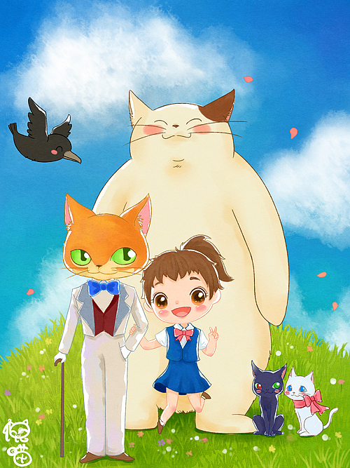 猫的报恩（图ZMTUzNjgxODA=） - 创作习作 - 站酷设计师倪安咪原创素材 - 站酷ZCOOL