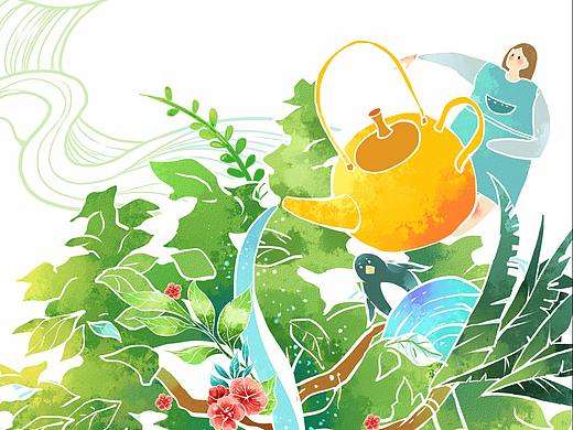 【拾城迹】原创植树节海报