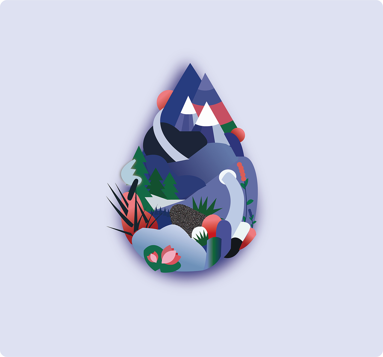 水滴（圖ZMTYyMjMyNjg0） - 圖案 - 站酷設(shè)計師魚肚子里的小孩原創(chuàng)素材 - 站酷ZCOOL