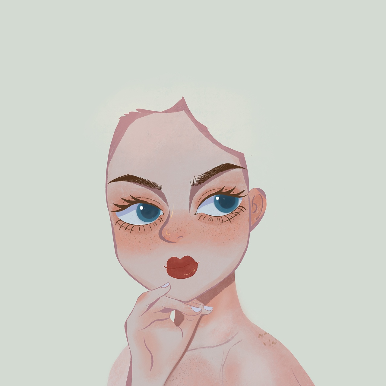 🥕|肿肿的头像练习