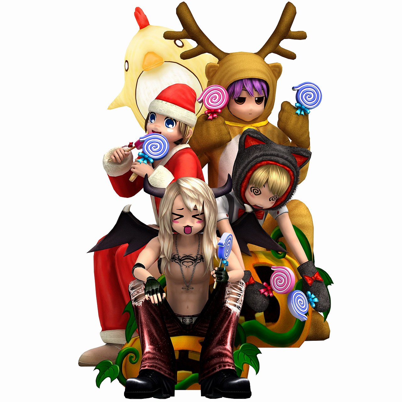 08年劲舞团官方宣传图