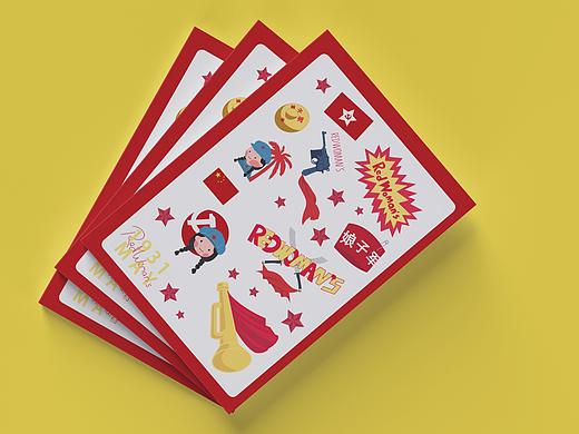 红色娘子军／原创图案设计／文创产品