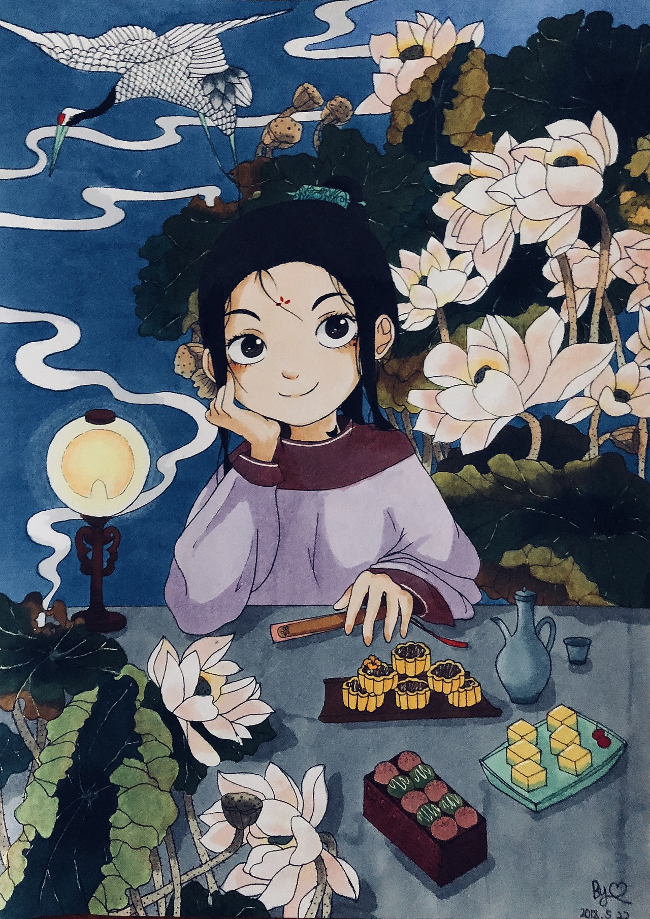 扉页|插画|创作习作|朱艺欣_原创作品-站酷zcool